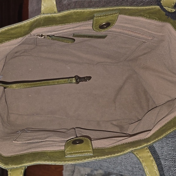 Frye Melissa Shopper Leather Shoulder Tote Bag - Picture 5 of 7